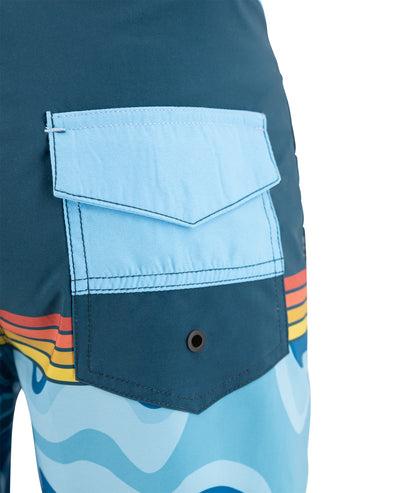 Herren Seepferdchen Board Shorts