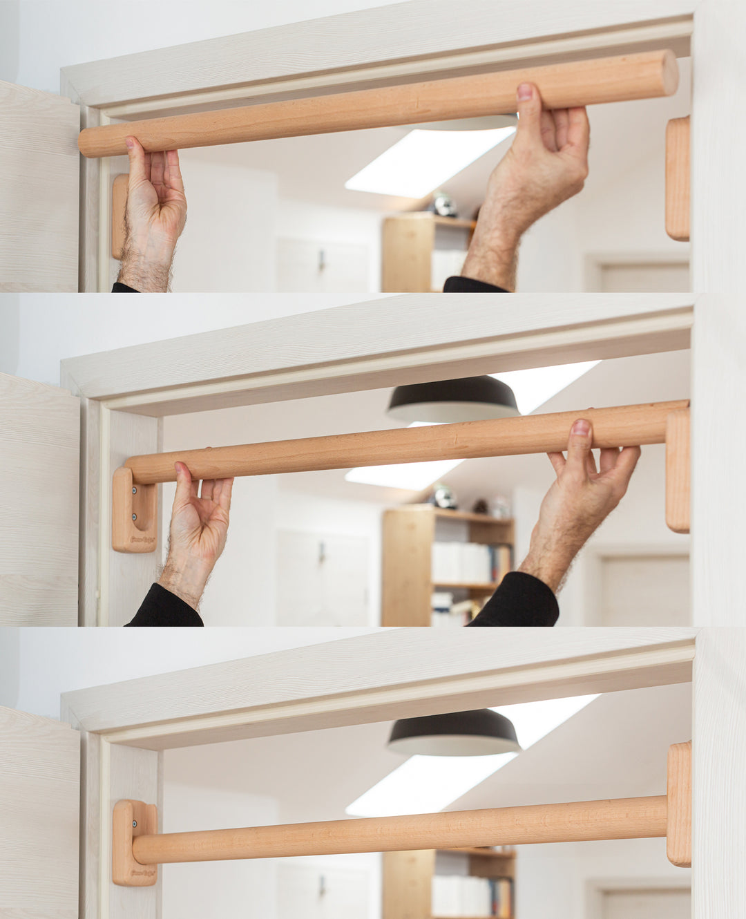 Wooden frame pull up bar new arrivals